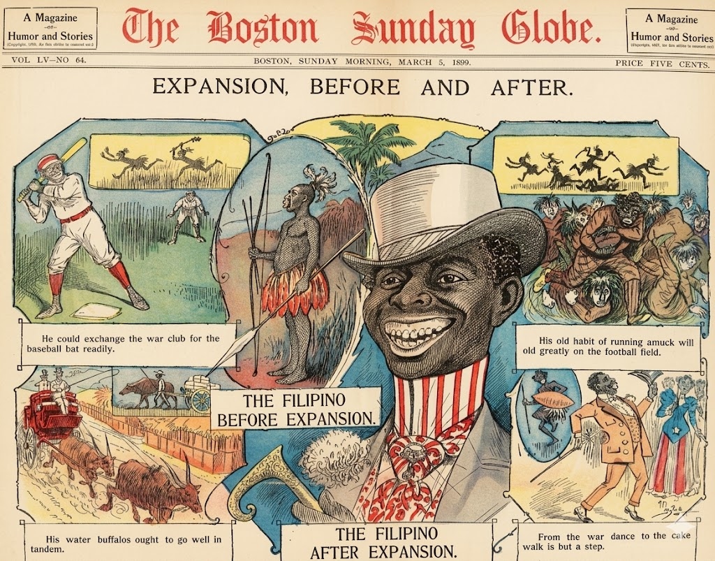 New York Evening Journal cartoon, May 1902